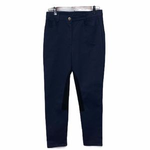 Katie Sturino Pippa Navy Stretch Riding Pants - Size Medium
